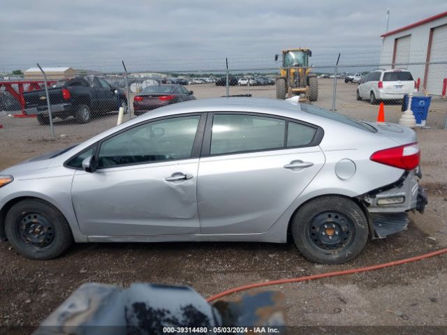 KNAFK4A67G5522536 KIA FORTE LX
