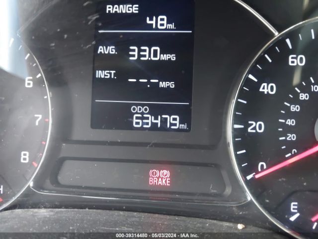 KNAFK4A67G5522536 KIA FORTE LX