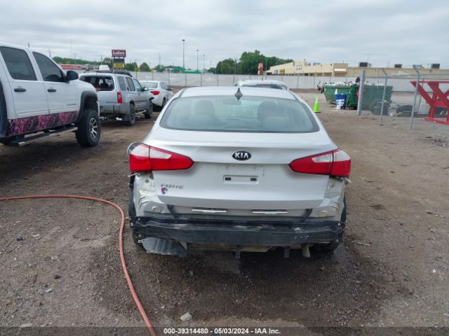 KNAFK4A67G5522536 KIA FORTE LX