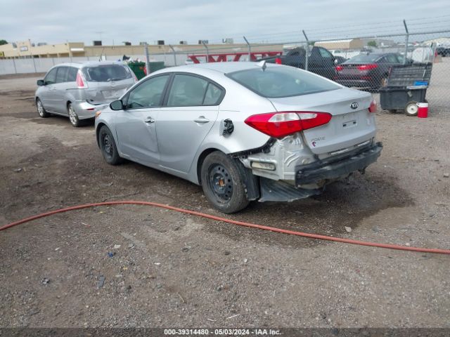 KNAFK4A67G5522536 KIA FORTE LX
