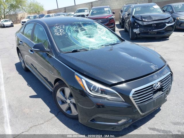 Auction sale of the 2017 Hyundai Sonata Plug-in Hybrid Limited, vin: KMHE54L24HA059999, lot number: 39314506