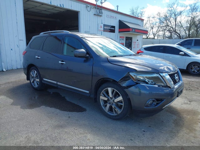 Nissan Pathfinder Platinum 2014 5N1AR2MMXEC732818 Image 1