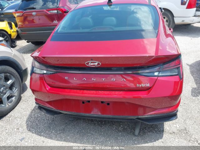 KMHLN4AJ6NU013912 Hyundai Elantra Hybrid Limited