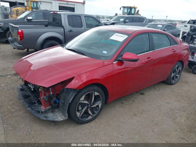 KMHLN4AJ6NU013912 Hyundai Elantra Hybrid Limited