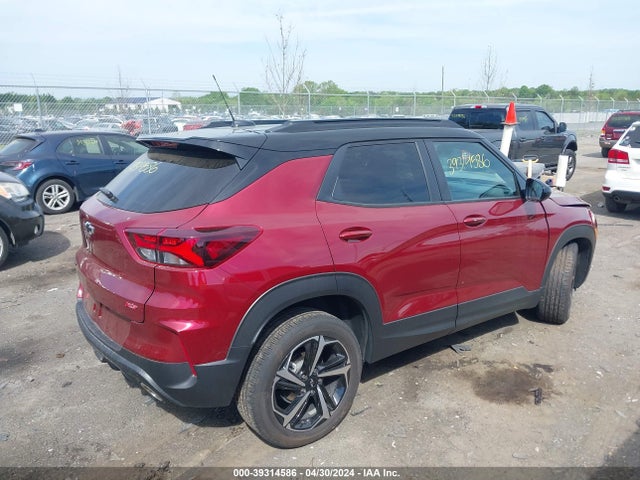 Chevrolet Trailblazer Awd Rs 2023 KL79MUSL8PB178454 Image 4