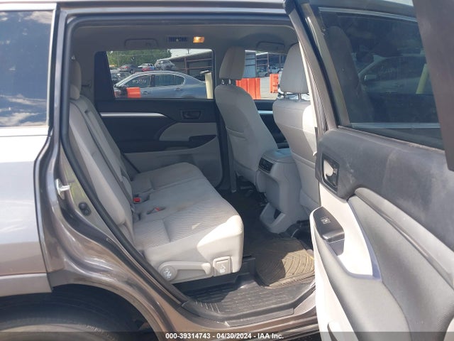 Toyota Highlander Le 2019 5TDZARFH9KS042382 Image 8