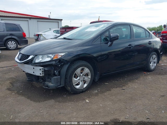 Honda Civic Lx 2015 19XFB2F5XFE224380 Image 2