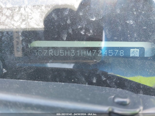 Honda HR-V LX 2017 3CZRU5H31HM724578 Image 9