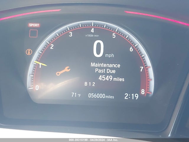 Honda Civic Type R Touring 2020 SHHFK8G77LU200402 Image 7