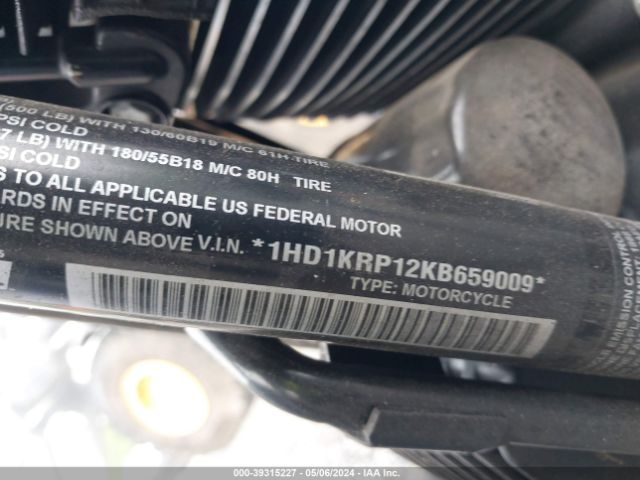 2019 HARLEY-DAVIDSON FLHXS 1HD1KRP12KB659009 Photo 9