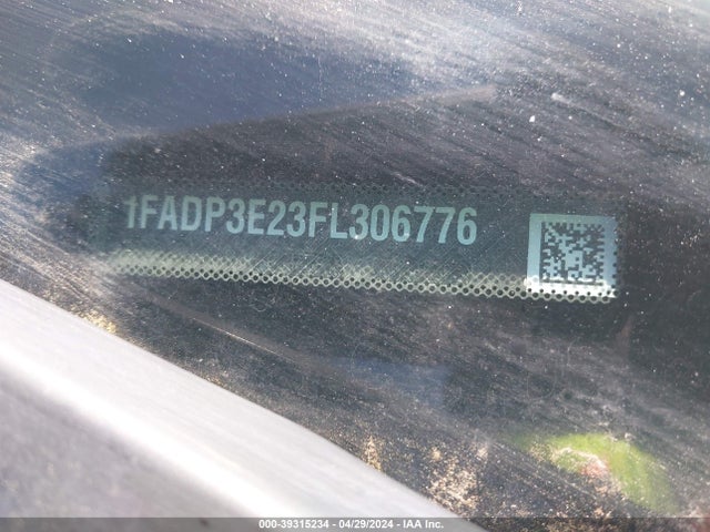 Ford FOCUS S 2015 1FADP3E23FL306776 Image 9