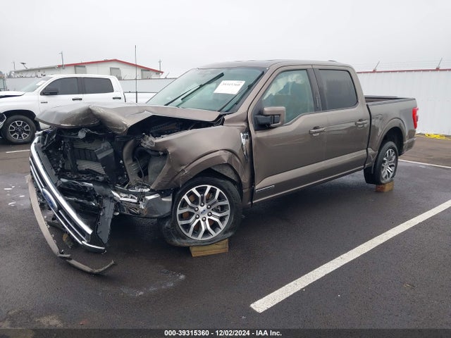 Ford F-150 Lariat 2022 1FTFW1CD2NFB77229 Image 2