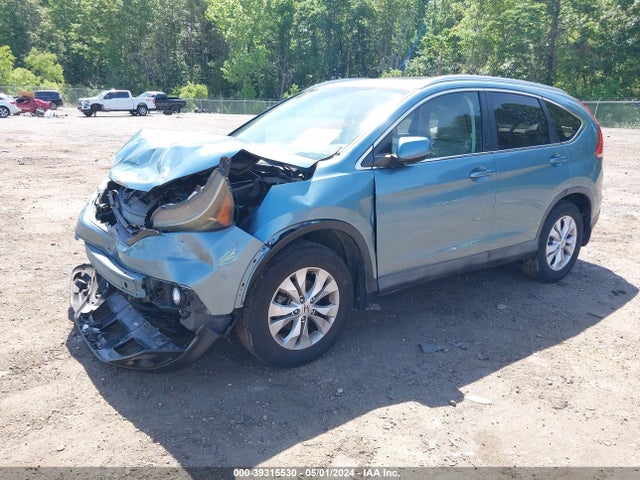 Honda Cr-v Ex-l 2014 2HKRM4H70EH682635 Image 2