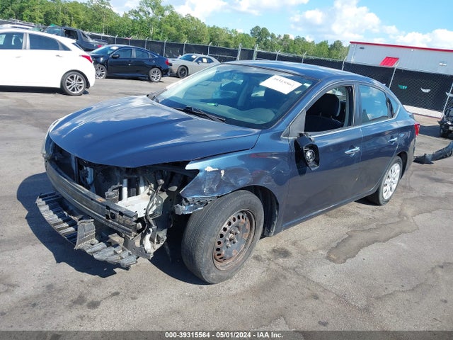 Nissan Sentra S/sl/sr/sv 2017 3N1AB7AP9HL638042 Image 2
