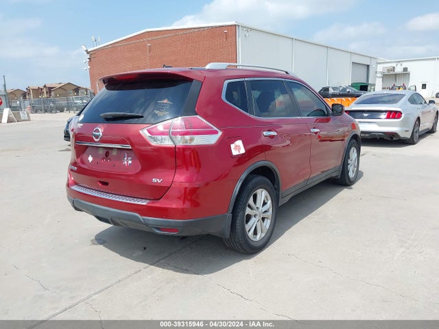Nissan ROGUE SV 2015 KNMAT2MT9FP539051 Image 4