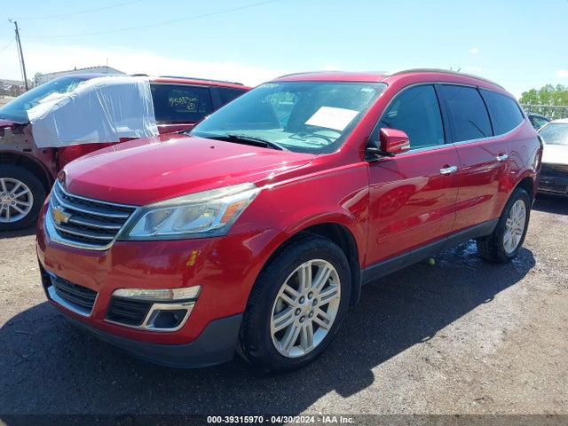 Chevrolet Traverse 1lt 2014 1GNKRGKD5EJ159841 Image 2