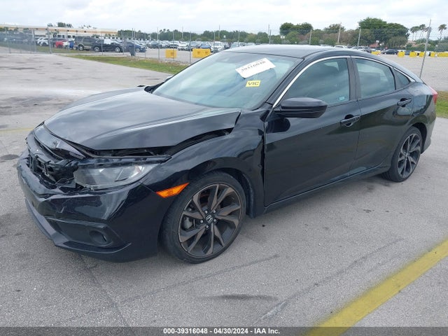 Honda Civic Sport 2021 2HGFC2F89MH551105 Image 2