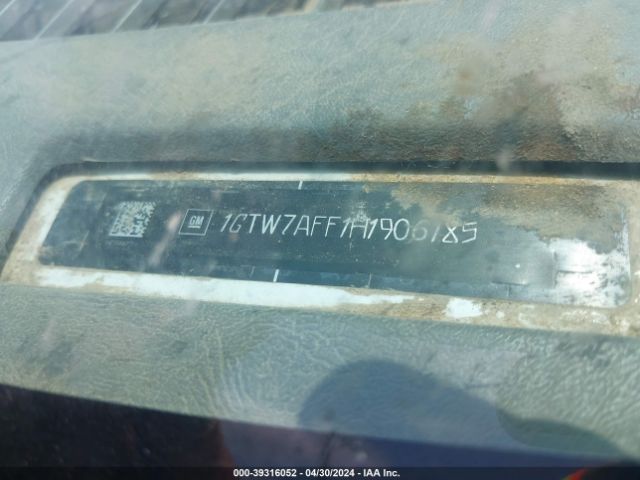 1GTW7AFF1H1906185 GMC Savana 2500 Work Van