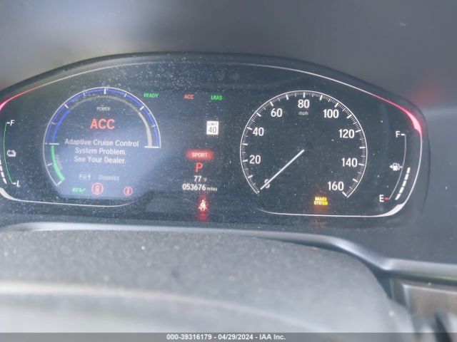 1HGCV3F50KA013798 Honda Accord Hybrid Ex-l