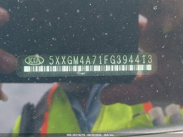 KIA Optima Lx 2015 5XXGM4A71FG394413 Image 9