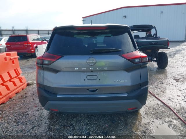 JN8BT3BB7NW332509 Nissan Rogue Sv Intelligent Awd