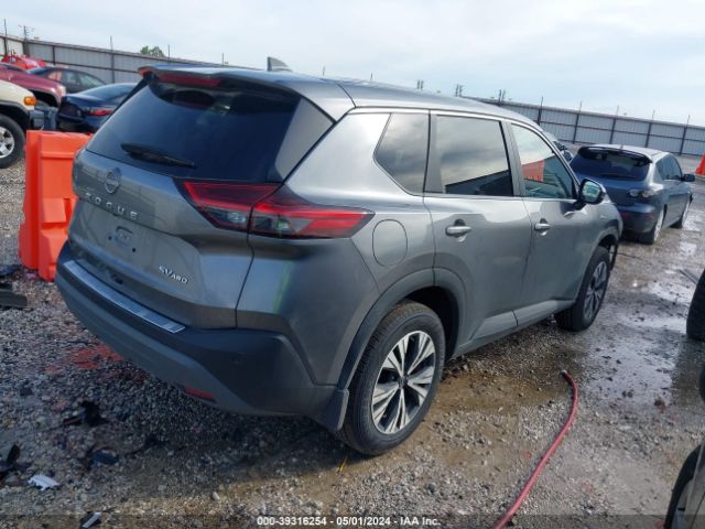 JN8BT3BB7NW332509 Nissan Rogue Sv Intelligent Awd