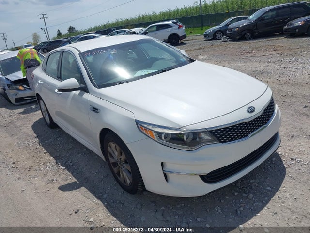 2016 Kia Optima Ex მანქანა იყიდება აუქციონზე, vin: 5XXGU4L39GG078009, აუქციონის ნომერი: 39316273