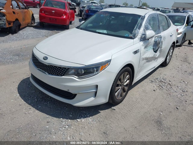 2016 Kia Optima Ex მანქანა იყიდება აუქციონზე, vin: 5XXGU4L39GG078009, აუქციონის ნომერი: 39316273