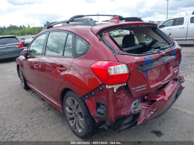 JF1GPAS68G8232882 Subaru Impreza 2.0i Sport Premium