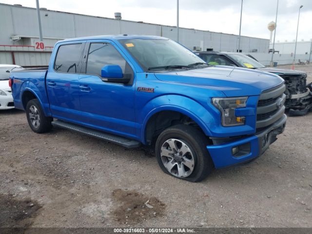 Aukcja sprzedaży 2015 Ford F-150 Lariat, vin: 1FTEW1EFXFKD15070, numer aukcji: 39316603