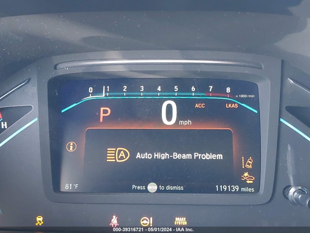 Honda Odyssey Touring 2018 5FNRL6H89JB008533 Image 15
