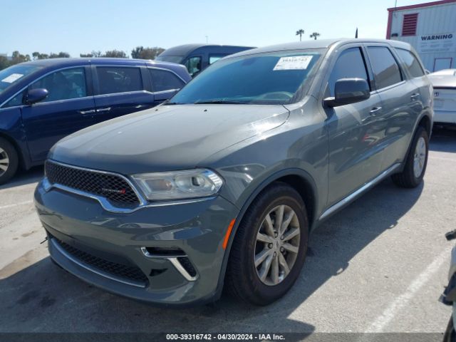 1C4RDHAG7MC661308 Dodge Durango Sxt Rwd