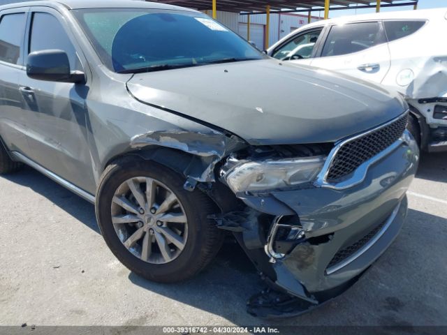 1C4RDHAG7MC661308 Dodge Durango Sxt Rwd