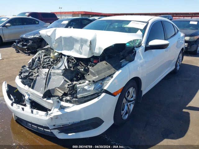Honda Civic Lx 2017 19XFC2F56HE000880 Image 2