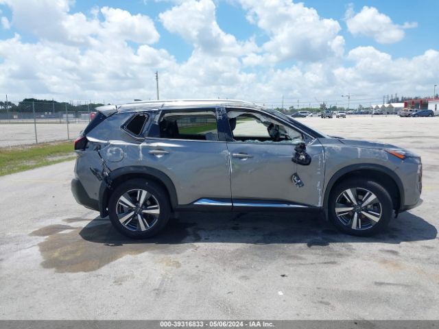 JN8BT3DC7PW100288 Nissan Rogue Platinum Fwd