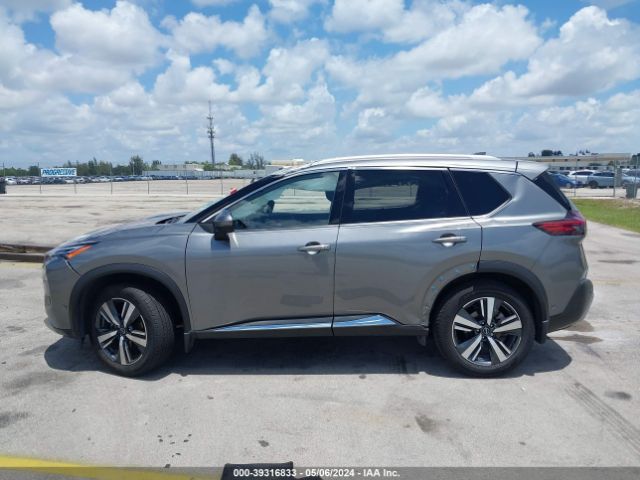 JN8BT3DC7PW100288 Nissan Rogue Platinum Fwd