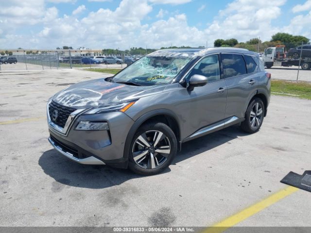 JN8BT3DC7PW100288 Nissan Rogue Platinum Fwd