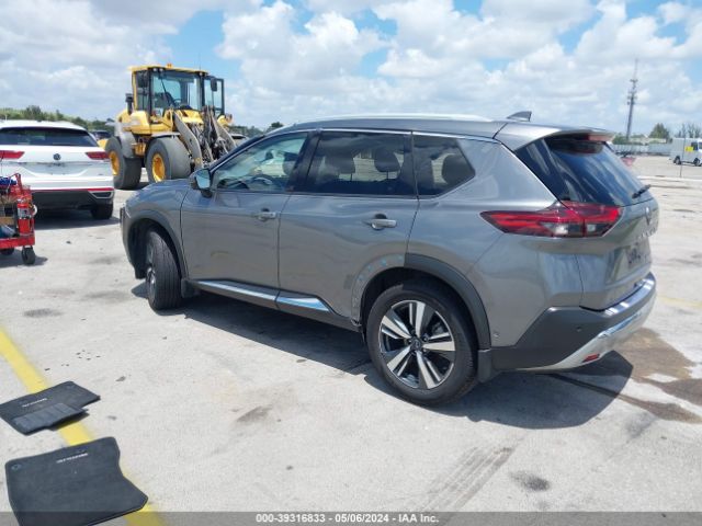 JN8BT3DC7PW100288 Nissan Rogue Platinum Fwd