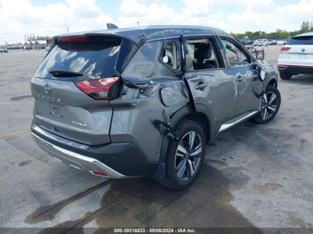 JN8BT3DC7PW100288 Nissan Rogue Platinum Fwd