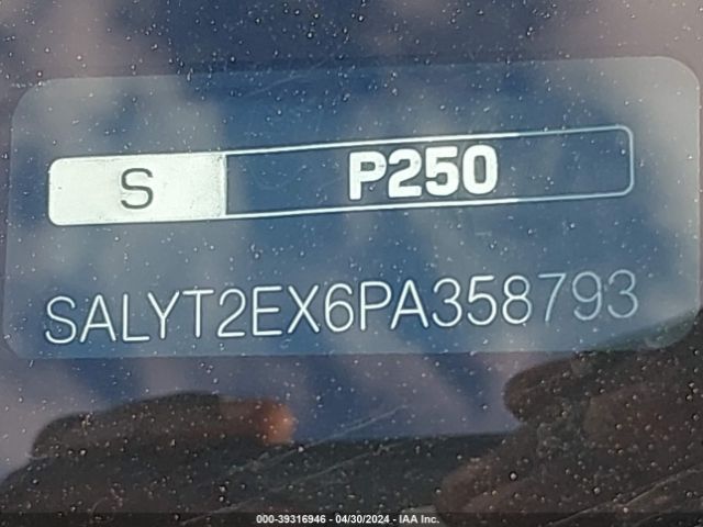 SALYT2EX6PA358793 Land Rover Range Rover Velar P250 R-dynamic S