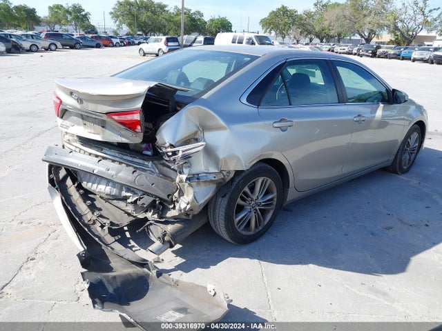 Toyota CAMRY SE 2016 4T1BF1FK7GU511807 Image 4