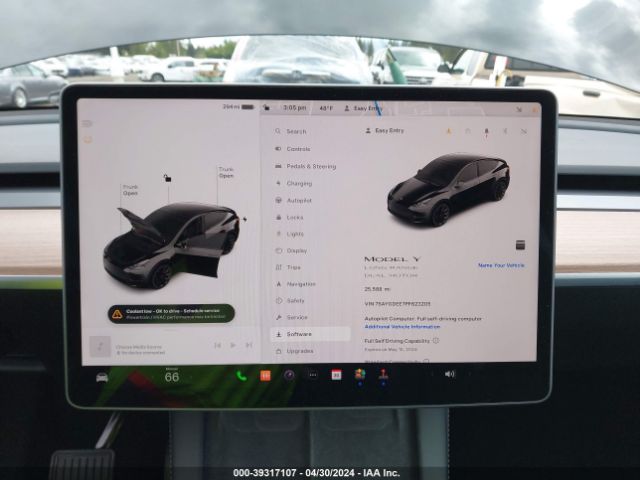 7SAYGDEE7PF623205 Tesla Model Y Awd/long Range Dual Motor All-wheel Drive
