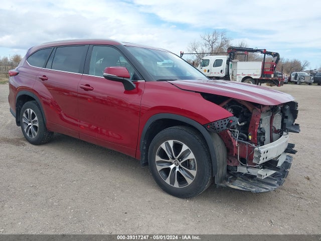 Toyota Highlander Xle 2023 5TDKDRBH2PS502665 Image 1