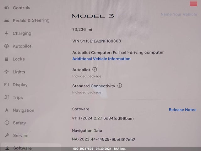 Tesla Model 3 Rear-wheel Drive 2022 5YJ3E1EA2NF188308 Image 19