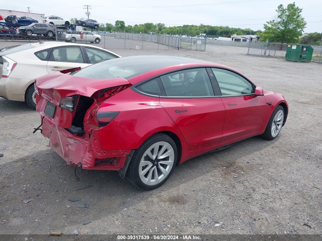 Tesla Model 3 Rear-wheel Drive 2022 5YJ3E1EA2NF188308 Image 4