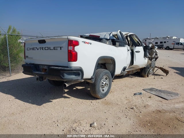 Chevrolet Silverado 2500hd 4wd Double Cab Long Bed Wt 2022 1GC2YLE76NF205691 Image 4