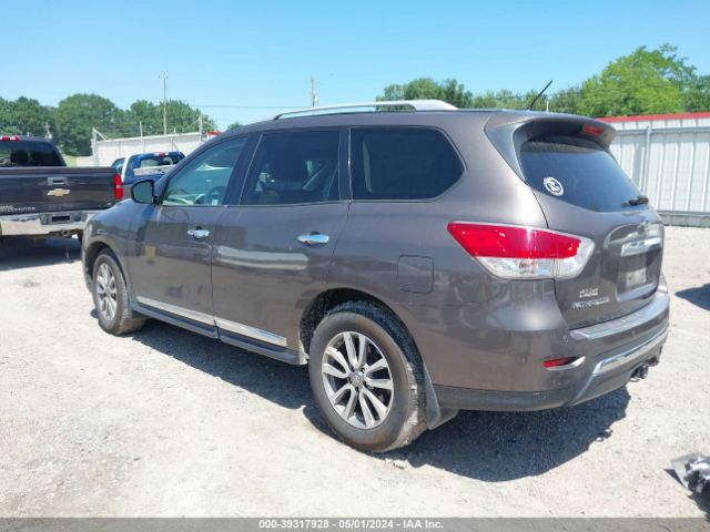5N1AR2MNXFC604962 Nissan Pathfinder Sl