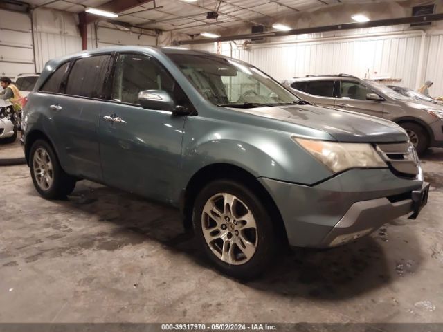 Auction sale of the 2007 Acura Mdx Technology Package, vin: 2HNYD28427H524972, lot number: 39317970