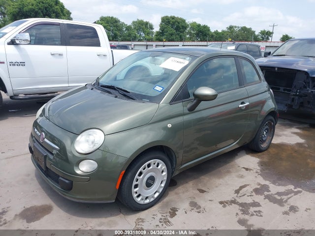 2012 FIAT 500 3C3CFFAR3CT126893 Photo 1