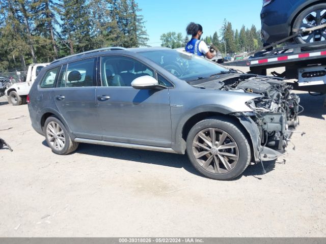 3VWH17AU3JM756332 Volkswagen Golf Alltrack Tsi S/tsi Se/tsi Sel